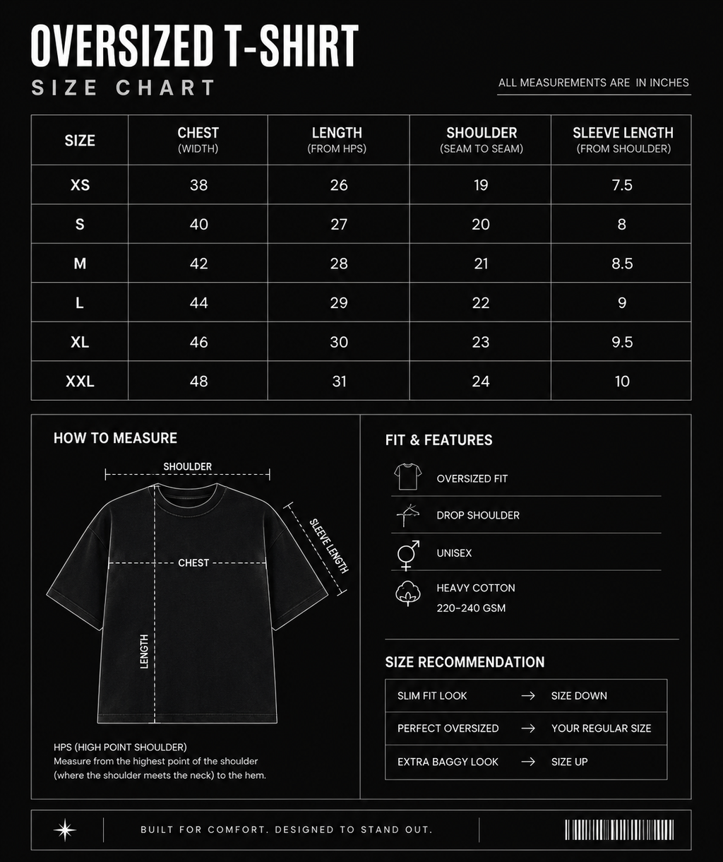 Unisex Oversized Classic T-Shirt